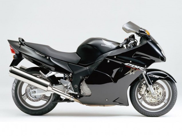 Großhandel Honda CBR1100XX Blackbird Abs Motorrad Verkleidungen 1996-2007 - Glanzendes Schwarz