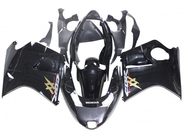 Großhandel Honda CBR1100XX Blackbird Abs Motorrad Verkleidungen 1996-2007 - Glanzendes Schwarz
