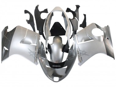 Großhandel Honda CBR1100XX Blackbird Motorrad Verkleidung 1996-2007 - Silber Grau
