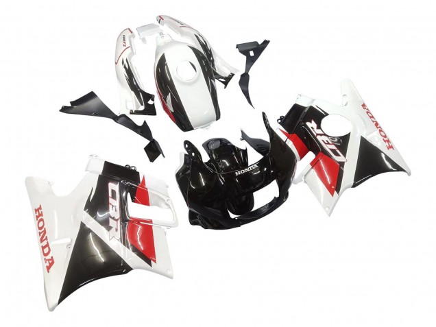Großhandel Honda CBR600 F2 Motorrad Verkleidung 1991-1994 - Weiss Rot Glanzendes Schwarz