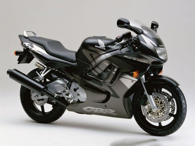 Großhandel Honda CBR600 F3 Motorrad Verkleidung 1995-1996 - Grau Schwarz