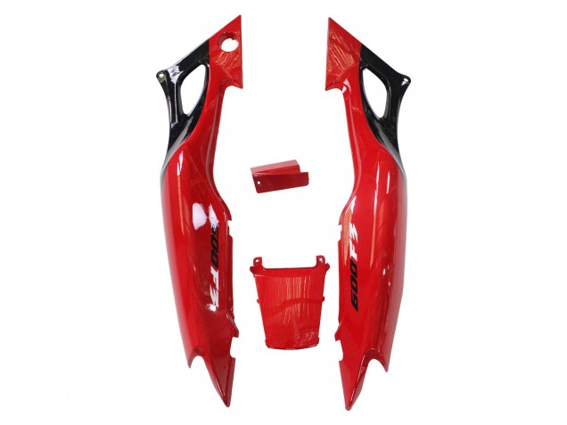 Großhandel Honda CBR600 F3 Motorrad Verkleidung 1997-1998 - Rot Glanzendes Schwarz