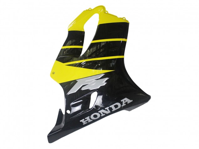 Großhandel Honda CBR600 F4 Motorrad Verkleidung 1999-2000 - Gelb Glanzendes Schwarz