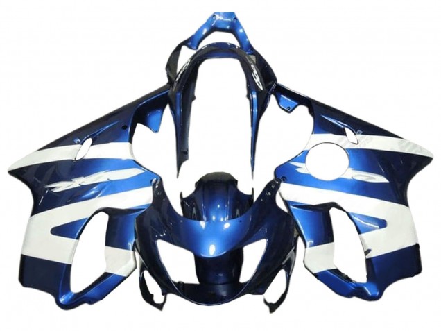 Großhandel Honda CBR600 F4 Motorrad Verkleidung 1999-2000 - Weiss Blau