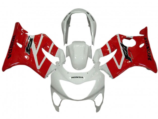 Großhandel Honda CBR600 F4 Motorrad Verkleidung 1999-2000 - Weiss Rot