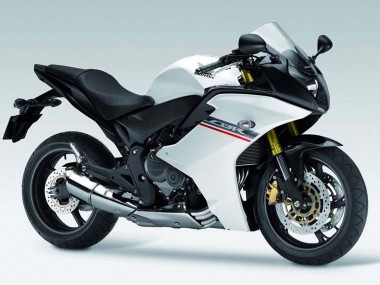 Großhandel Honda CBR600F Motorrad Verkleidung 2011-2013 - Weiss Grau