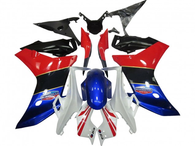 Großhandel Honda CBR600F Motorrad Verkleidung 2011-2013 - Weiss Rot Blau Glanzendes Schwarz