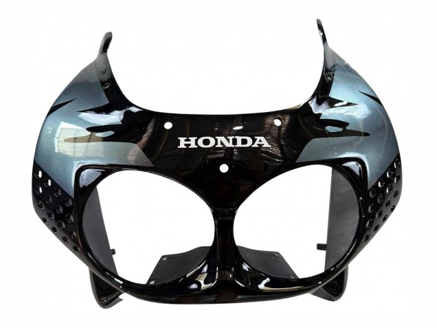 Großhandel Honda CBR900RR 893 Motorrad Verkleidung 1992-1993 - Silber Glanzendes Schwarz