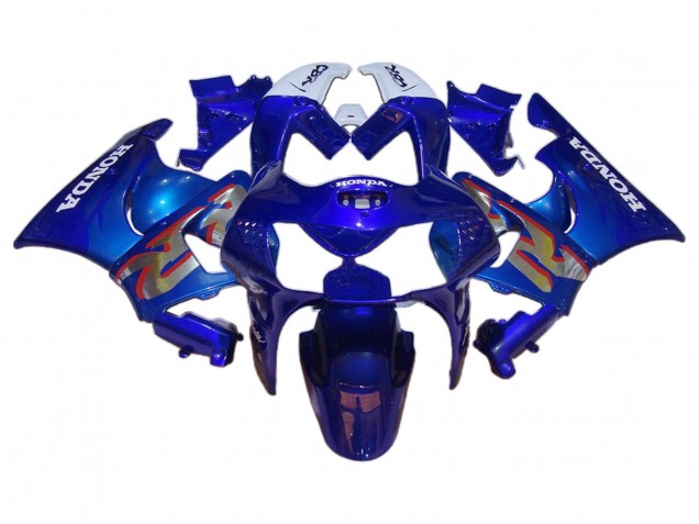 Großhandel Honda CBR900RR 919 Motorrad Verkleidung 1998-1999 - Weiss Blau Silber