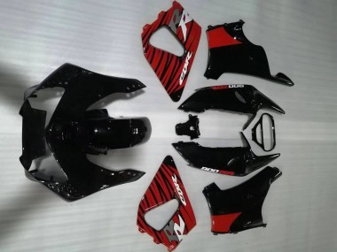 Großhandel Honda CBR900RR 919 Motorrad Verkleidung 1998-1999 - Rot Glanzendes Schwarz