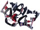 Großhandel Honda CBR900RR 929 Motorrad Verkleidung 2000-2001 - Rot Weiss Glanzendes Schwarz PlayStation 2
