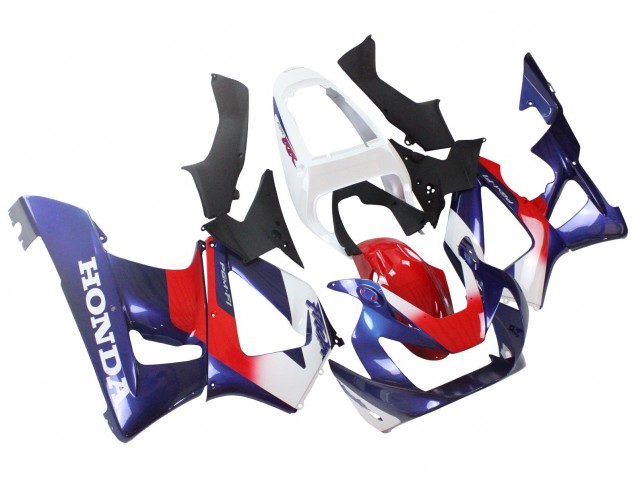 Großhandel Honda CBR900RR 929 Motorrad Verkleidung 2000-2001 - Weiss Rot Blau