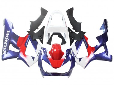Großhandel Honda CBR900RR 929 Motorrad Verkleidung 2000-2001 - Weiss Rot Blau