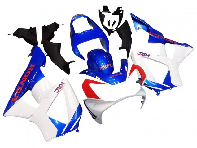 Großhandel Honda CBR900RR 929 Motorrad Verkleidung 2000-2001 - Weiss Blau Rot HRC