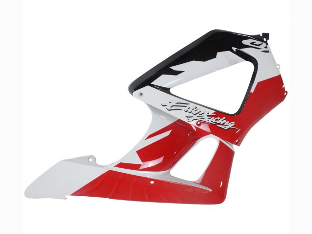 Großhandel Honda CBR900RR 929 Motorrad Verkleidung 2000-2001 - Weiss Rot Glanzendes Schwarz Rennen