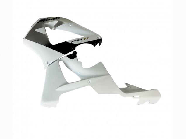 Großhandel Honda CBR900RR 929 Motorrad Verkleidung 2000-2001 - Weiss Silber