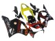 Großhandel Honda CBR900RR 954 Motorrad Verkleidung 2002-2003 - Gelb Rot Glanzendes Schwarz Repsol Rossi