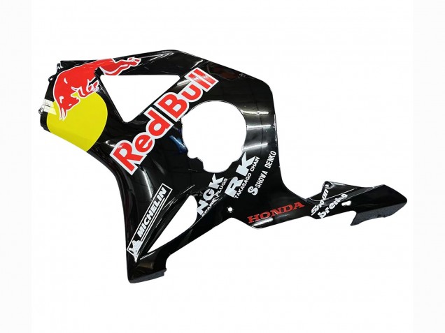 Großhandel Honda CBR900RR 954 Motorrad Verkleidung 2002-2003 - Glanzendes Schwarz Gelb Red Bull Michelin
