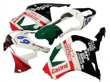 Großhandel Honda CBR900RR 954 Motorrad Verkleidung 2002-2003 - Weiss Rot Grun Glanzendes Schwarz Castrol