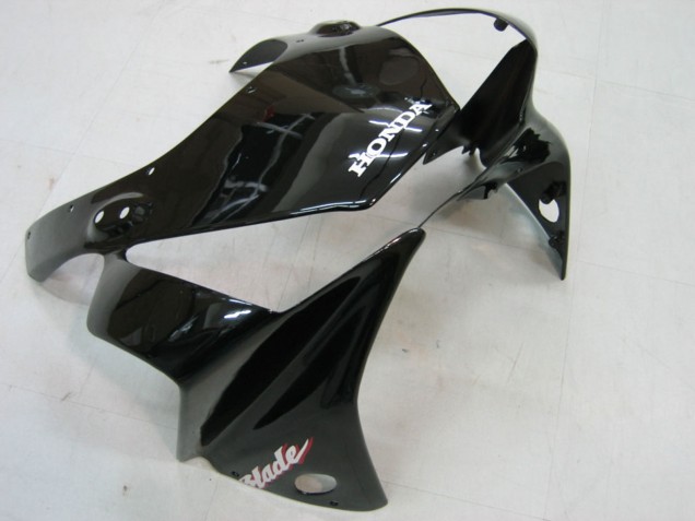 Großhandel Honda CBR900RR 954 Motorrad Verkleidung 2002-2003 - Glanzendes Schwarz