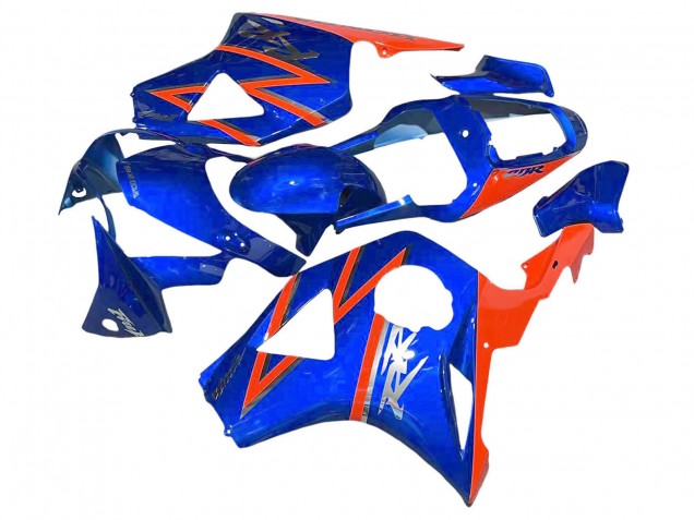 Großhandel Honda CBR900RR 954 Motorrad Verkleidung 2002-2003 - Orange Blau