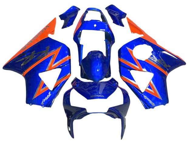 Großhandel Honda CBR900RR 954 Motorrad Verkleidung 2002-2003 - Orange Blau