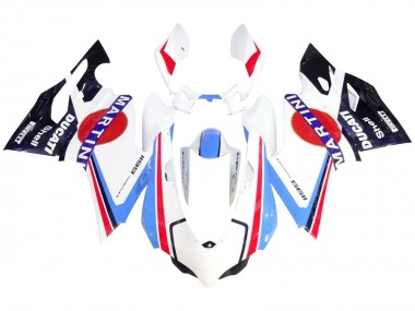 Großhandel Ducati 1199 Motorrad Verkleidung 2011-2014 - Weiss Rot Blau Glanzendes Schwarz Martini