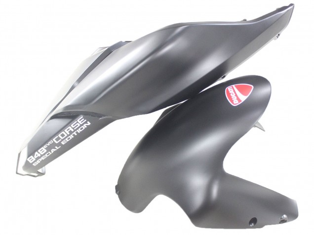 Großhandel Ducati 848 Motorrad Verkleidung 2007-2014 - Matt Grau