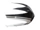 Großhandel Ducati 848/1098/1198 Motorrad Verkleidung 2007-2014 - Weiss Glanzendes Schwarz Corse