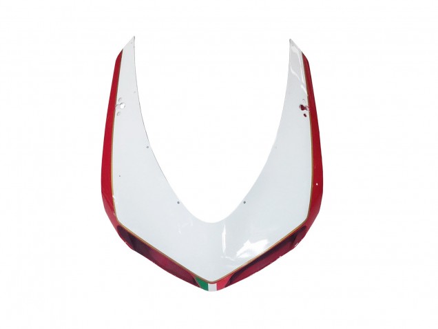 Großhandel Ducati 1098 Motorrad Verkleidung 2007-2014 - Weiss Rot Glanzendes Schwarz