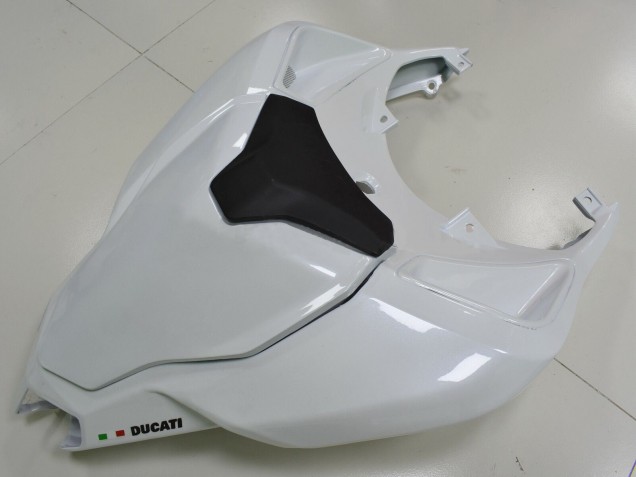 Großhandel Ducati 848 Motorrad Verkleidung 2007-2014 - Weiss Matt Schwarz