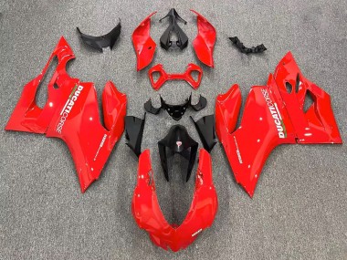 Großhandel Ducati 1199 Motorrad Verkleidung 2011-2014 - Rot