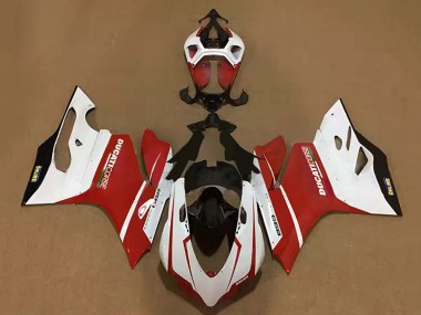 Großhandel Ducati Panigale 899 Motorrad Verkleidung 2011-2014 - Weiss Rot Schwarz
