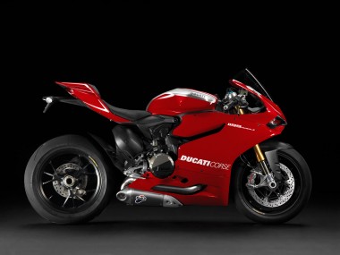 Großhandel Ducati 1199 Motorrad Verkleidung 2011-2014 - Rot