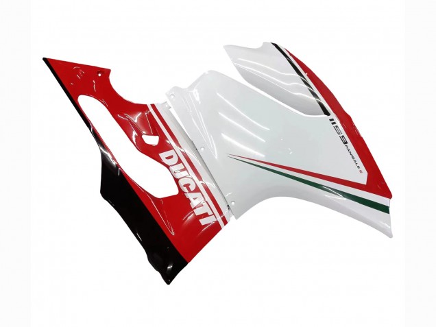 Großhandel Ducati 1199 Motorrad Verkleidung 2011-2014 - Weiss Rot Grun Glanzendes Schwarz