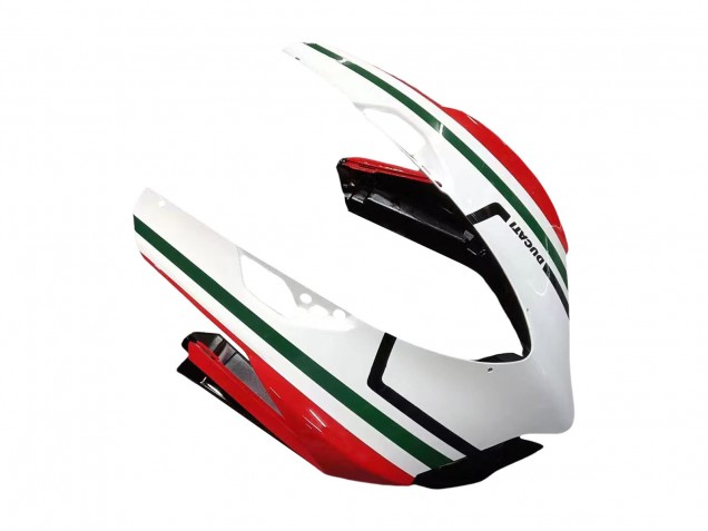 Großhandel Ducati 1199 Motorrad Verkleidung 2011-2014 - Weiss Rot Grun Glanzendes Schwarz