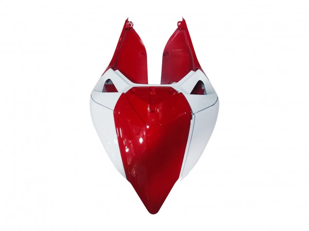 Großhandel Ducati 1199 Motorrad Verkleidung 2011-2014 - Weiss Rot Glanzendes Schwarz