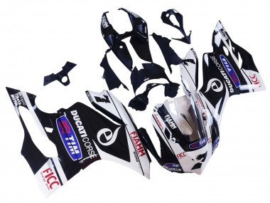 Großhandel Ducati Panigale 899/1199 Motorrad Verkleidung 2011-2014 - Weiss Schwarz Blau Fiamm Ficc 7