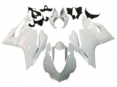 Großhandel Ducati 1199 Motorrad Verkleidung 2011-2014 - Weiss