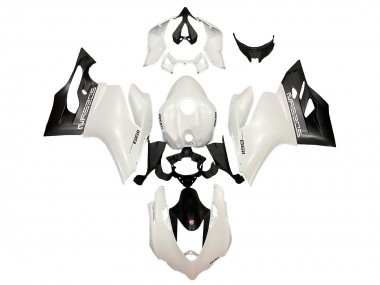 Großhandel Ducati Panigale 899/1199 Motorrad Verkleidung 2011-2014 - Weiss Schwarz