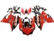 Großhandel Ducati 959/1299 Motorrad Verkleidung 2015-2020 - Rot Glanzendes Schwarz Fiamm