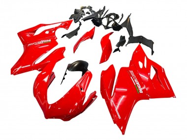 Großhandel Ducati 959 Motorrad Verkleidung 2015-2020 - Rot