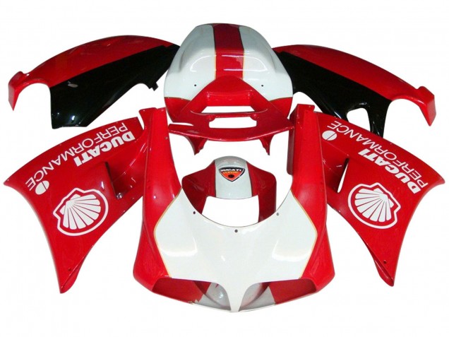Großhandel Ducati 959/1299 Motorrad Verkleidung 2015-2020 - Weiss Rot Glanzendes Schwarz Performance