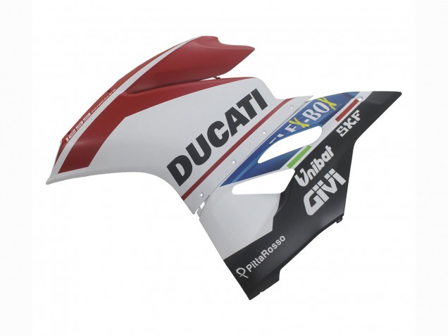 Großhandel Ducati 1299 Motorrad Verkleidung 2015-2020 - Weiss Rot Blau Matt Schwarz Unibat Flex-Box
