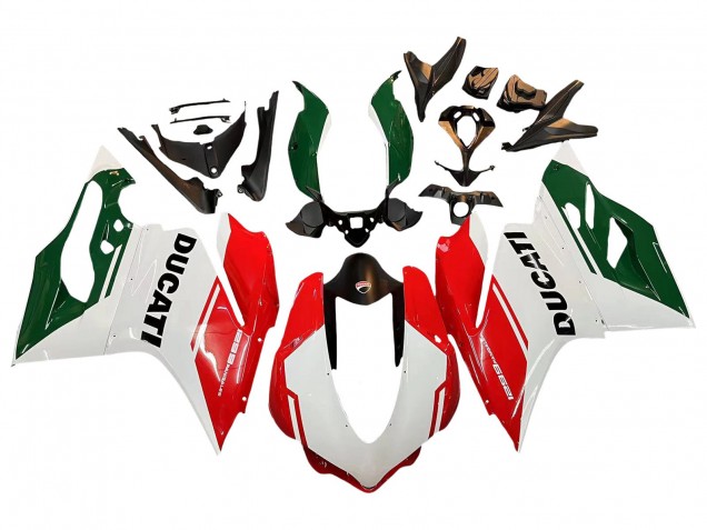 Großhandel Ducati 1299 Motorrad Verkleidung 2015-2020 - Weiss Rot Grun Matt Schwarz