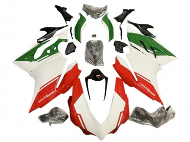Großhandel Ducati 959 Motorrad Verkleidung 2015-2020 - Weiss Rot Grun