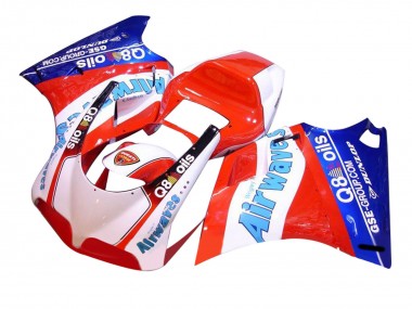 Großhandel Ducati 748/916/996/998 Motorrad Verkleidung 1993-2005 - Weiss Rot Blau Air Waves