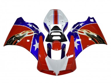 Großhandel Ducati 748/916/996/998 Motorrad Verkleidung 1993-2005 - Weiss Rot Blau Schwarz Flamme