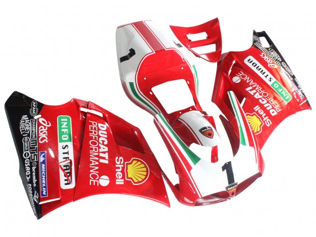 Großhandel Ducati 748/916/996/998 Motorrad Verkleidung 1993-2005 - Weiss Rot Gelb Grun Glanzendes Schwarz Performance