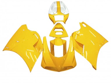 Großhandel Ducati 748/916/996/998 Motorrad Verkleidung 1993-2005 - Weiss Gelb